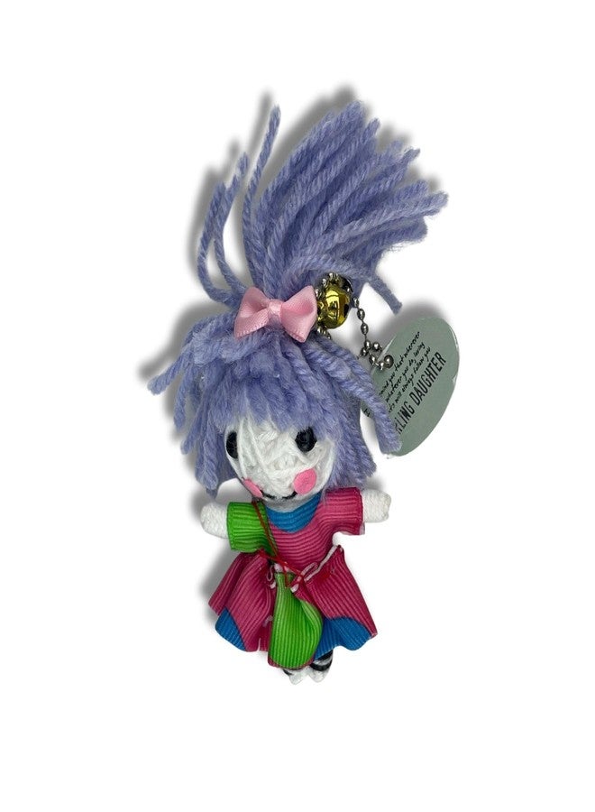 Watchover Voodoo 3-Inch Darling Daughter Keychain - Handcrafted Gift to Bring Good Luck and Positivity Everywhere You Go - Image 2